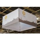 Enseigne suspendue 4 FACES (plusieurs tailles possibles)