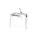 Rental Single freestanding sink