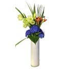 Hortensia, Arums et Amaryllis bouquet (height 100 to 130cm)