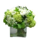 Bouquet of white flowers (40x30cm)