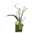 Stylised white bouquet A (height 50 to 60cm)