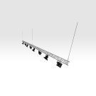 Linear truss package 9m