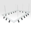 Rectangular truss package 8mx6m