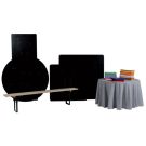 BISTRIA 180 tablecloth - with tablecloth